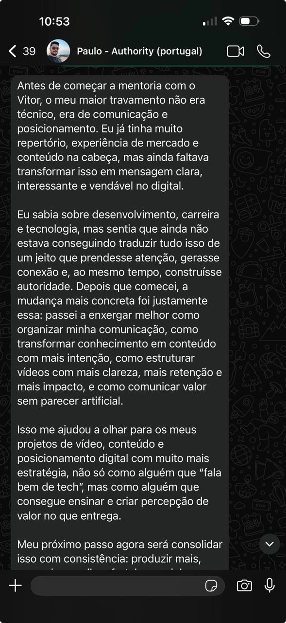Depoimento Paulo
